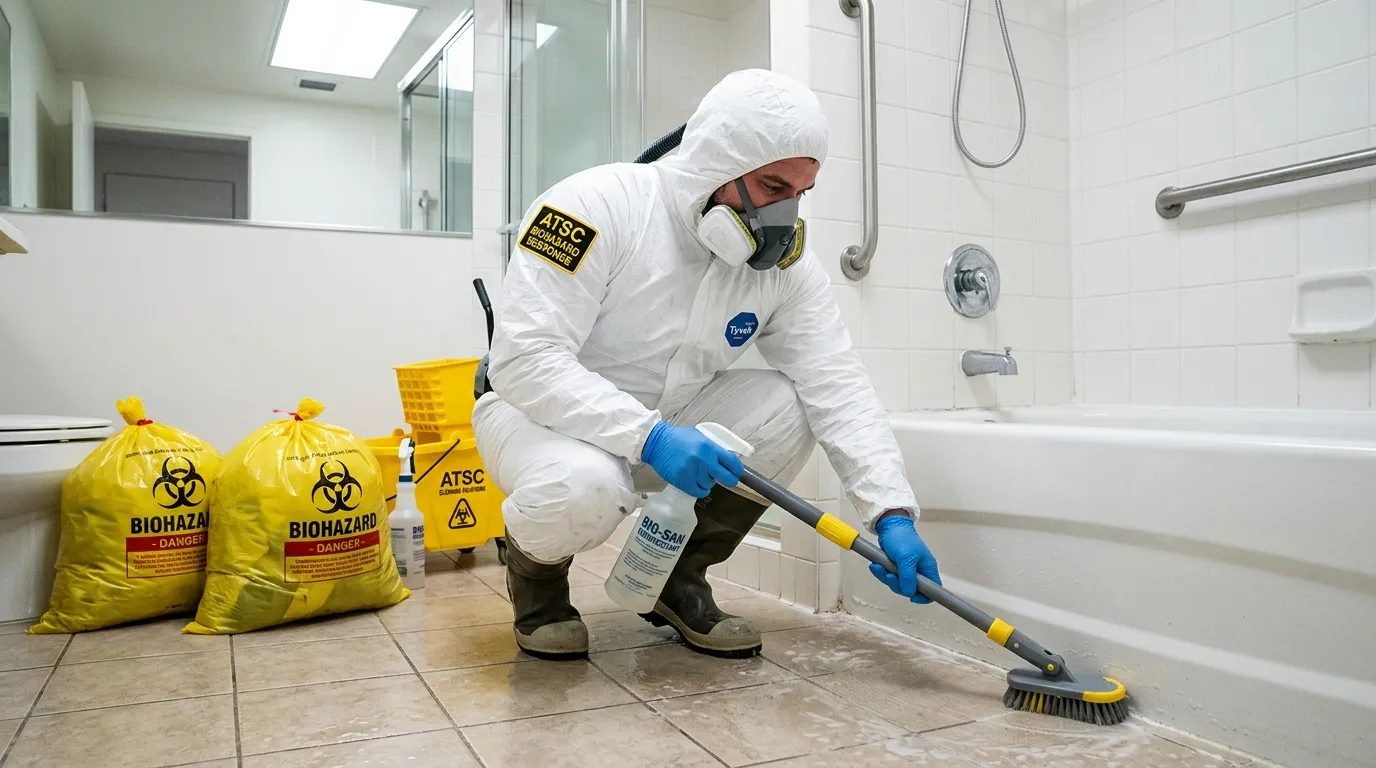 Decontamination equipment deployed for Blood Cleanup in Berkeley